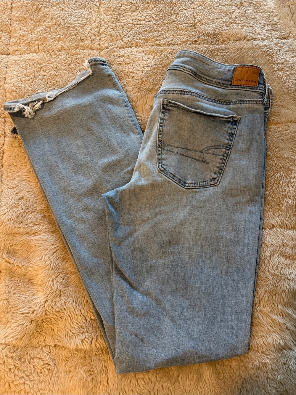 American Eagle Outfitters Light Blue Flare Jeans